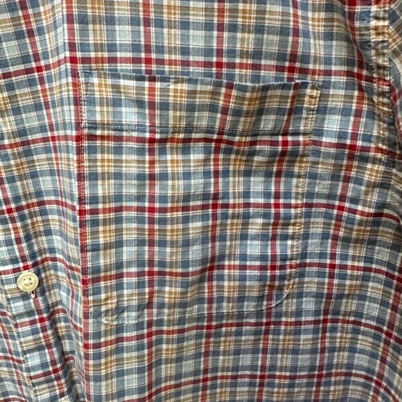 Johnnie-O‎ Shirt Men's Plaid Long Sleeve Button-Up Casual Size Large - Picture 4 of 10